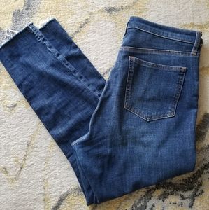 GAP Sky High Waist True Skinny Ankle Jeans